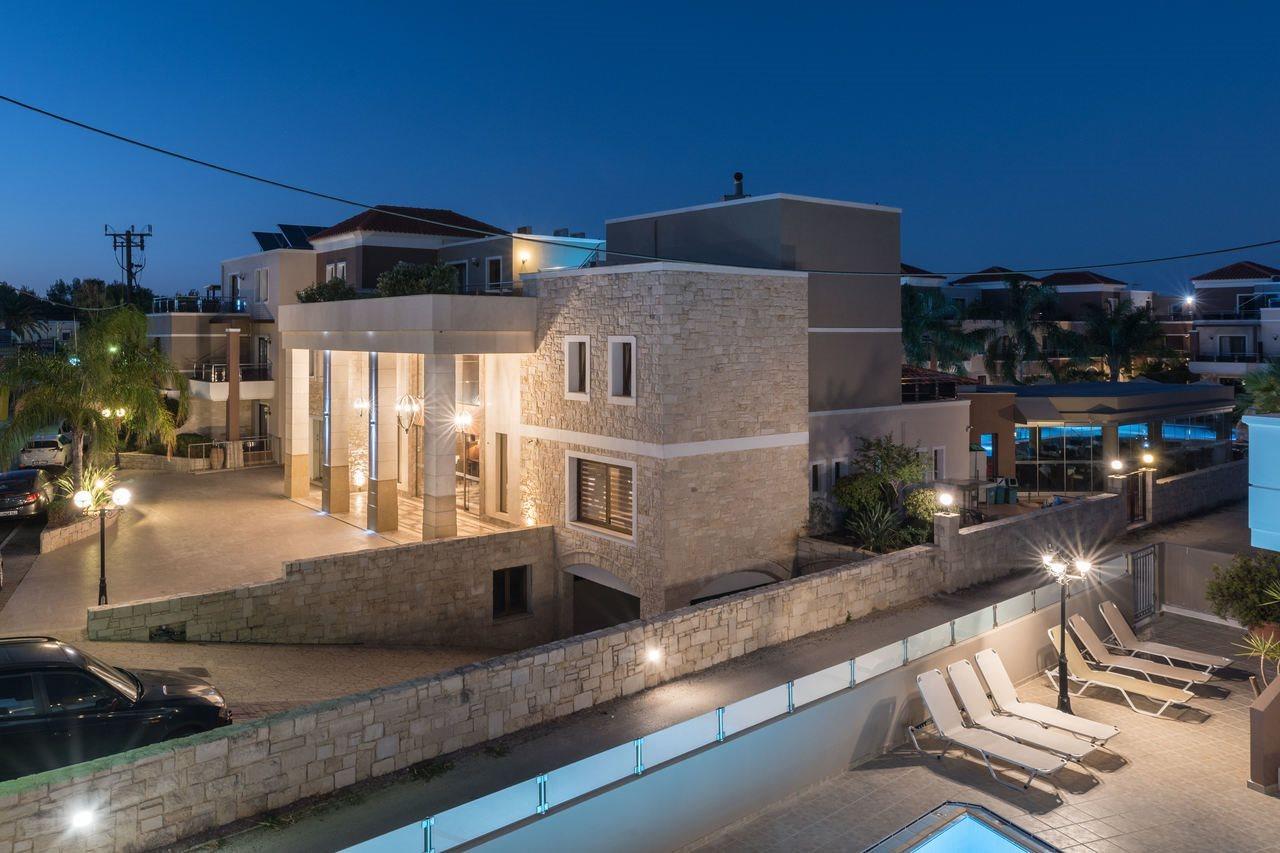 Aparthotel Okeanis II Kato Daratso Exteriér fotografie